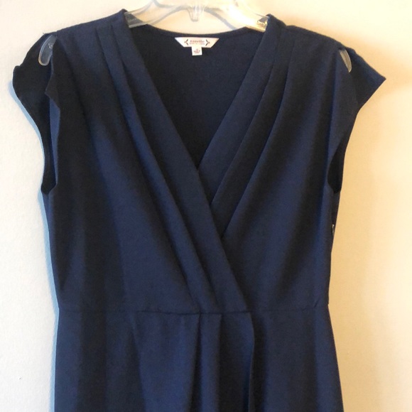 Nanette Lepore Dresses & Skirts - Nanette Lepore Dress Faux Wrap Blue SZ 10